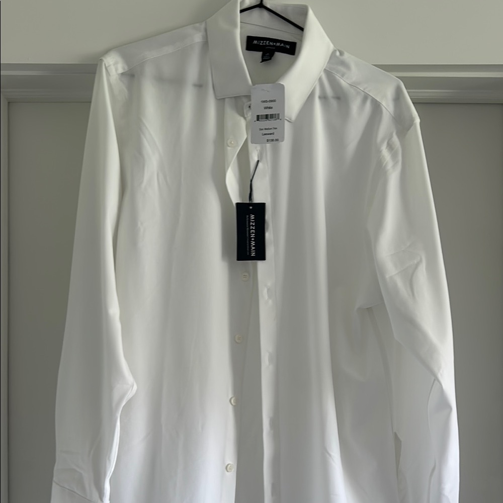 Men's White Shirt by mizzen main